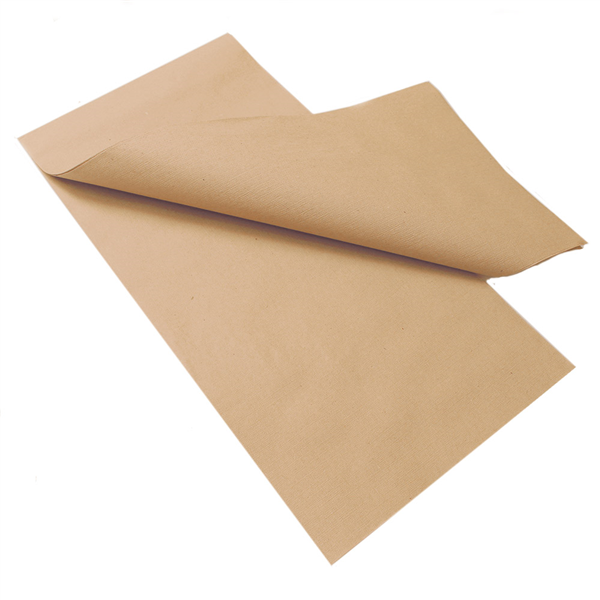 NAPPES PLIAGE M  48 G/M2 120x120 CM NATUREL PAPIER RECYCLÉ (200 UNITÉ) - Garcia de Pou