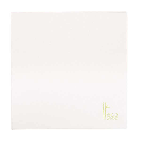 SERVIETTES "ECO-BAMBOO" 70 G/M2 45x45 CM BLANC BAMBOU (600 UNITÉ) - Garcia de Pou