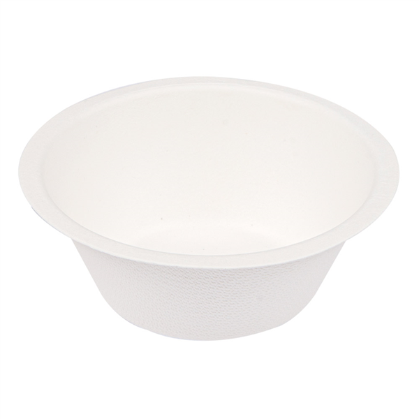 BOLS "BIONIC" 250 ML Ø11,4x4,4 CM BLANC BAGASSE (1500 UNITÉ) - Garcia de Pou