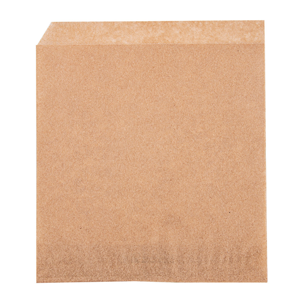 PAPIER INGRAISSABLES OUVERT 2 CÔTÉS FAST FOOD  34 G/M2 13x14 CM NATUREL PARCH.INGRAISSABLE (1000 UNITÉ) - Garcia de Pou