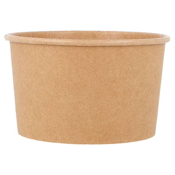 POTS À GLACES 300 ML 250 + 18 PE G/M2 Ø10x5,5 CM NATUREL CARTON (2000 UNITÉ) - Garcia de Pou