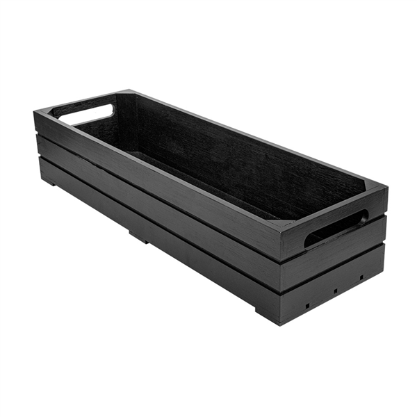 BOÎTE BUFFET GN 2/4  53x16,2x10 CM NOIR BAMBOU (1 UNITÉ) - Garcia de Pou