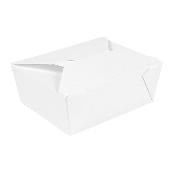 BOÎTES AMÉRICAINES "THEPACK" 1350 ML 230 + 12PP G/M2 15,2x12,1x6,5 CM BLANC CARTON ONDULÉ NANO-MICRO (300 UNITÉ) - Garcia de Pou