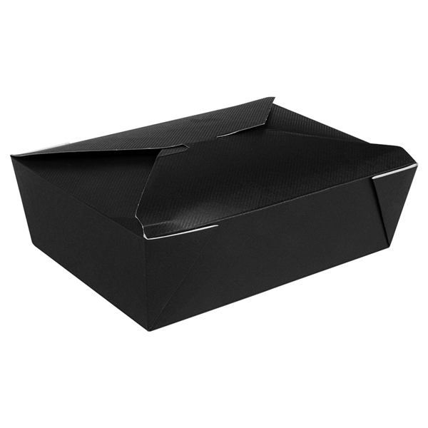 BOÎTES AMÉRICAINES MICRO-ONDABLES "THEPACK" 1980 ML 250 + 12PP G/M2 19,6x14x6,2 CM NOIR CARTON ONDULÉ NANO-MICRO (200 UNITÉ) - 