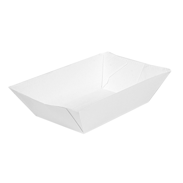 BARQUETTES "THEPACK" 120 G 230 G/M2 7,4x4,8x3,3 CM BLANC CARTON ONDULÉ NANO-MICRO (2400 UNITÉ) - Garcia de Pou