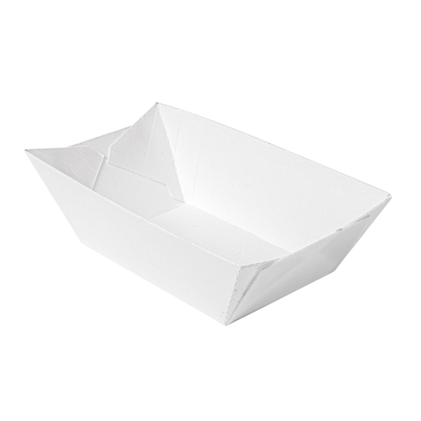 BARQUETTES "THEPACK" 240 G 230 G/M2 8,5x5x4 CM BLANC CARTON ONDULÉ NANO-MICRO (1800 UNITÉ) - Garcia de Pou