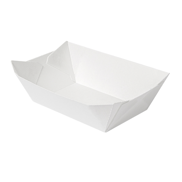 BARQUETTES "THEPACK" 480 G 230 G/M2 10x6,2x4,8 CM BLANC CARTON ONDULÉ NANO-MICRO (1800 UNITÉ) - Garcia de Pou