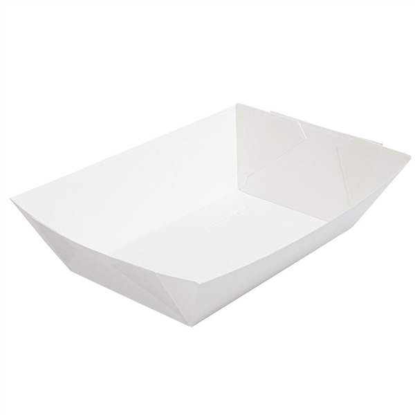 BARQUETTES "THEPACK" 2400 G 230 G/M2 17x9,7x6,3 CM BLANC CARTON ONDULÉ NANO-MICRO (600 UNITÉ) - Garcia de Pou