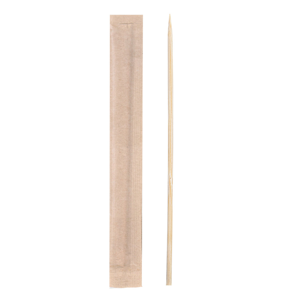 CURE-DENTS ENVELOPPÉS KRAFT  6,5 CM NATUREL BOIS (1000 UNITÉ) - Garcia de Pou