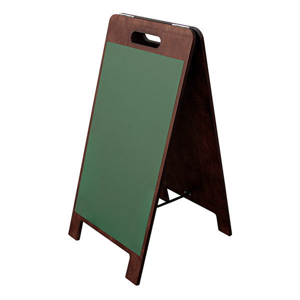 ARDOISE EN ANGLE 2 FACES MAGNÉTIQUE  38x45x78 CM VERT BOIS (1 UNITÉ) - Garcia de Pou