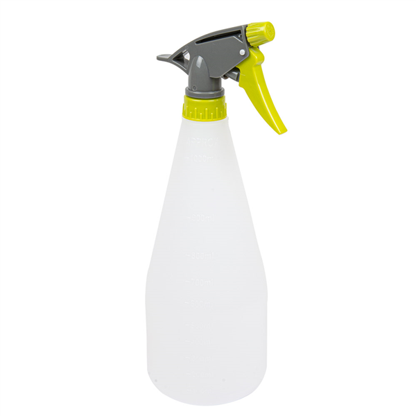 PULVERISATEUR + BOUTEILLE 1 L  TRANSLUCIDE PLASTIQUE (1 UNITÉ) - Garcia de Pou