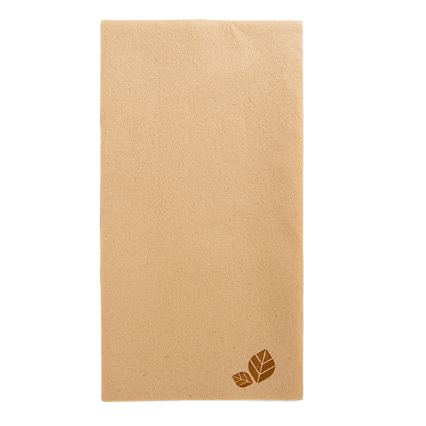 SERVIETTES P. 1/8  55 G/M2 40x40 CM NATUREL AIRLAID (750 UNITÉ) - Garcia de Pou