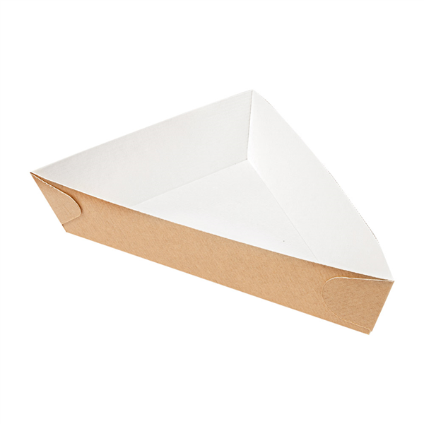 BARQUETTES TRIANGULAIRES "THEPACK" 220 G/M2 14,5x19x3,5 CM NATUREL CARTON ONDULÉ NANO-MICRO (900 UNITÉ) - Garcia de Pou