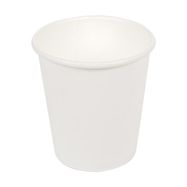 PETITS POTS 120 ML (4 oz) 210 + 18 PE G/M2 Ø6,15/4,5x6,5 CM BLANC CARTON (1000 UNITÉ) - Garcia de Pou