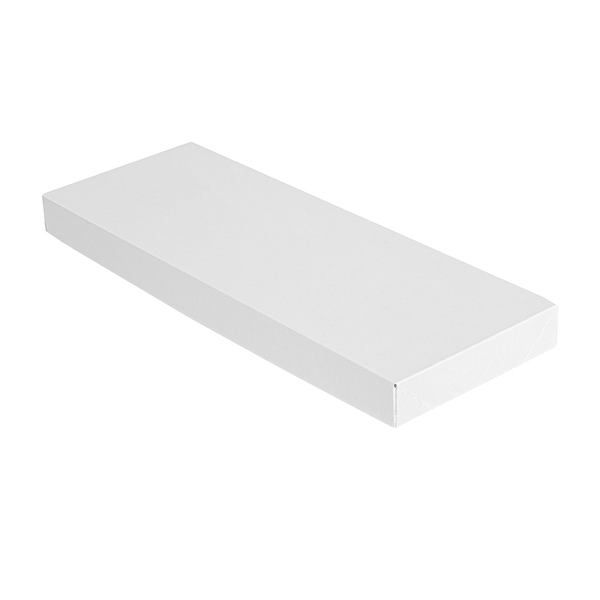 COUVERCLES SANS FENÊTRE POUR BOÎTES 254.65 "THEPACK" 250 G/M2 11x30x2 CM BLANC CARTON ONDULÉ NANO-MICRO (200 UNITÉ) - Garcia de Pou