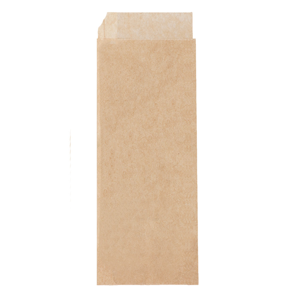 PAPIER INGRAISSABLES OUVERT 2 CÔTÉS - HOT DOG  32 G/M2 9+3x22 CM NATUREL PARCH.INGRAISSABLE (500 UNITÉ) - Garcia de Pou