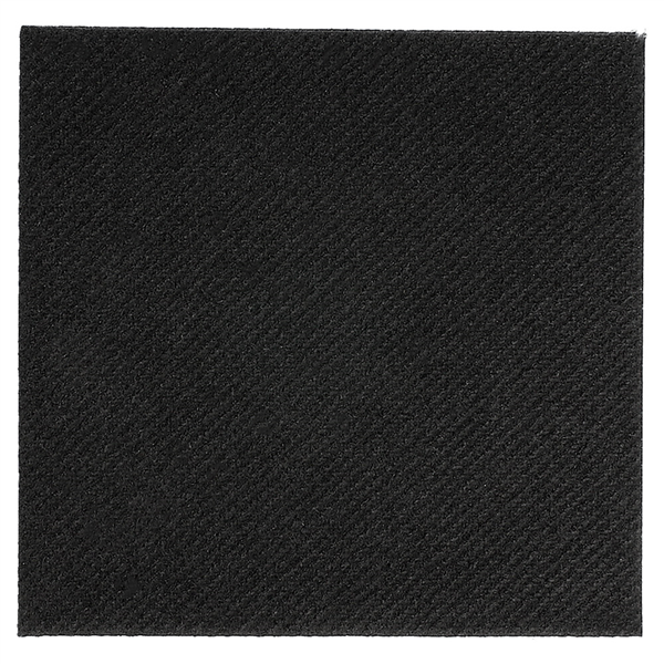 SERVIETTES P. 1/4  55 G/M2 50x50 CM NOIR AIRLAID (400 UNITÉ) - Garcia de Pou