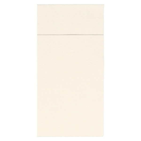 SERVIETTES P. 1/8 "LIKE LINEN" 70 G/M2 50x50 CM CREME SPUNLACE (400 UNITÉ) - Garcia de Pou