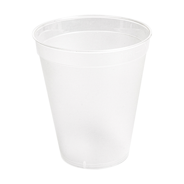 VERRES RÉUTILISABLES 150 ML Ø 6,5/4,2x7,5CM TRANSPARENT PP (1000 UNITÉ) - Garcia de Pou