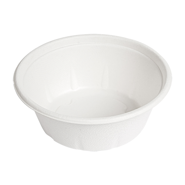 POTS "BIONIC" 280 ML Ø 11,6x4,4 CM BLANC BAGASSE (500 UNITÉ) - Garcia de Pou