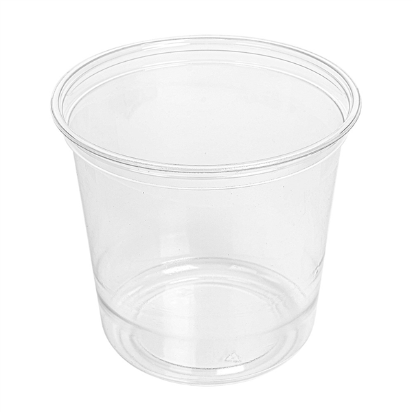 POTS TRAITEUR 750 ML Ø11,7x10,8 CM TRANSPARENT RPET (576 UNITÉ) - Garcia de Pou