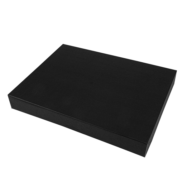 BOÎTES CATERING, PLATE "THEPACK" 310 G/M2 32x42 CM NOIR CARTON ONDULÉ NANO-MICRO (100 UNITÉ) - Garcia de Pou