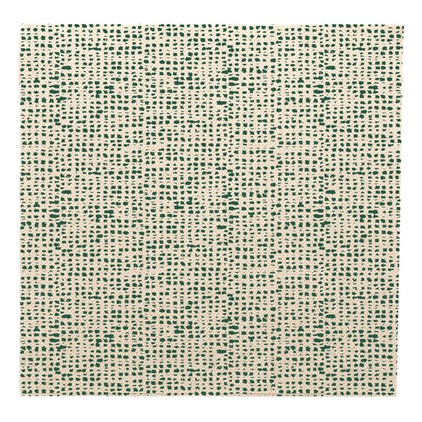 SERVIETTES ECOLABEL P. 1/4 "DOUBLE POINT - DAKAR" 19 G/M2 40x40 CM NATUREL OUATE RECYCLÉE (1200 UNITÉ) - Garcia de Pou