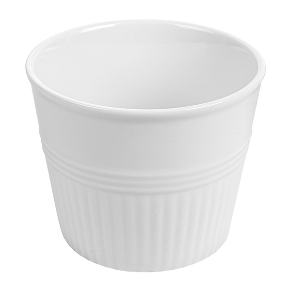 GOBELETS POUR FRITURES  Ø10,3x9 CM BLANC PORCELAINE (6 UNITÉ) - Garcia de Pou