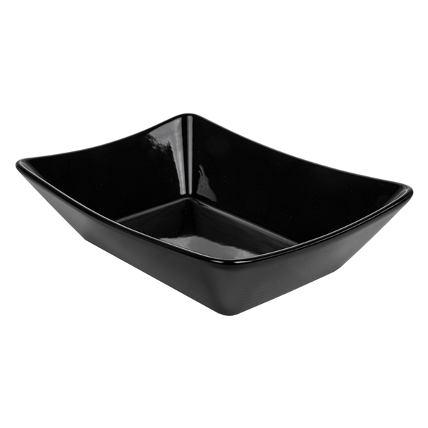 PANIERS À FRIRE L  19,3x13,3x4,8 CM NOIR PORCELAINE (6 UNITÉ) - Garcia de Pou