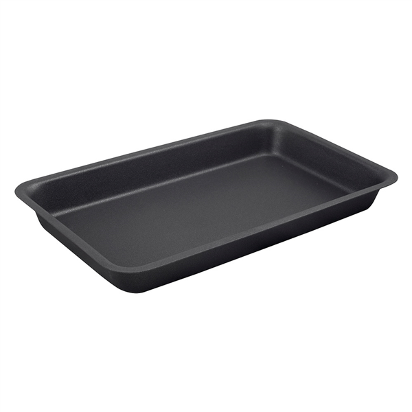 PLATEAU FAST FOOD "ARTINOX"  25,5x15,75x3 CM NOIR INOX (1 UNITÉ) - Garcia de Pou