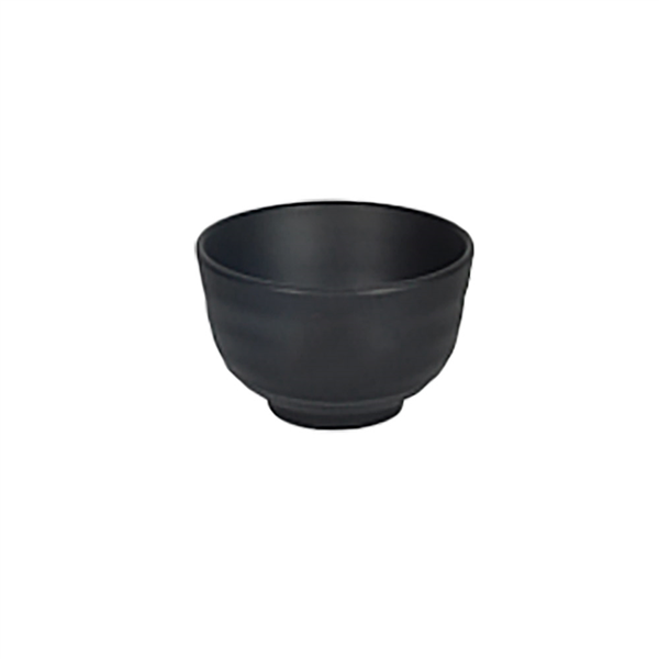 BOLS "ASAMI WARE" 450 ML Ø 14x7 CM NOIR MÉLAMINE (6 UNITÉ) - Garcia de Pou