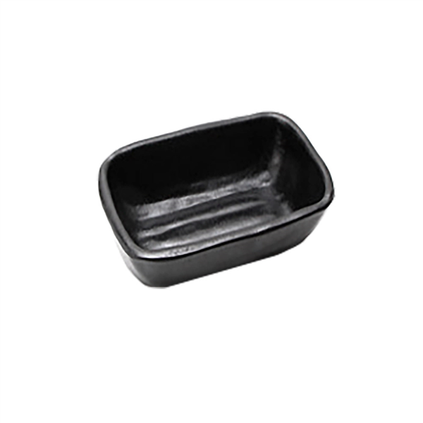 BOLS POUR SAUCES "ASAMI WARE" 90 ML 9,9x6,9x3,2 CM NOIR MÉLAMINE (6 UNITÉ) - Garcia de Pou