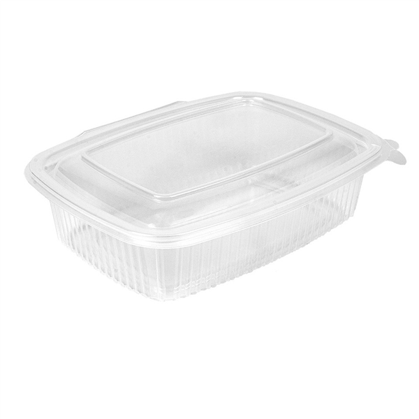 RÉCIPIENT AVEC CHARNIÈRE 750 ML 18,7x14,4x5,2 CM TRANSPARENT PP (400 UNITÉ) - Garcia de Pou
