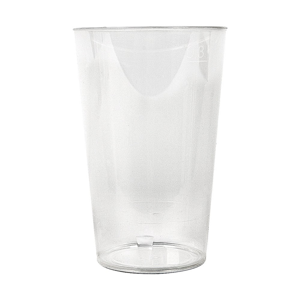 VERRES RÉUTILISABLES 300 ML Ø 7,5/5,4x11,4 CM TRANSPARENT PP (500 UNITÉ)