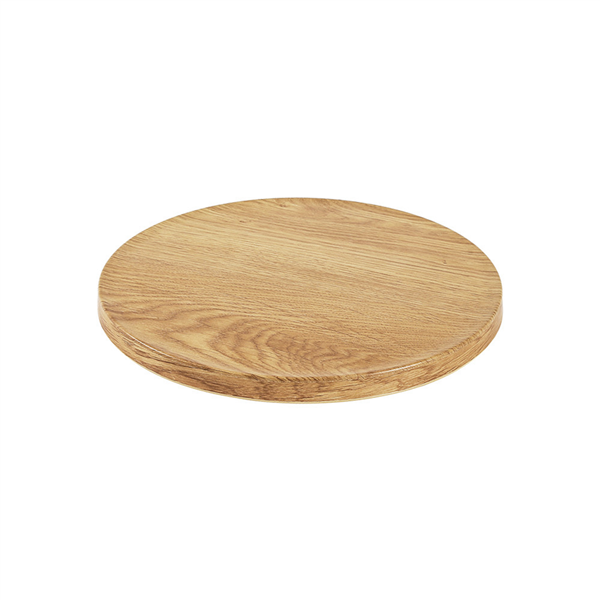 PLATEAU POUR BUFFET "ASAMI WARE"  Ø 32x1,7 CM COMPARAISON BOIS MÉLAMINE (1 UNITÉ)