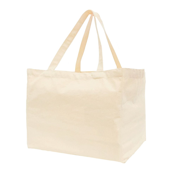 SACS RÉUTILISABLES  140 G/M2 38+12x42 CM BEIGE COTON (25 UNITÉ)