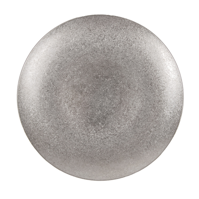 ASSIETTES PLATES "ARTINOX"  Ø15 CM ARGENTE INOX (10 UNITÉ)