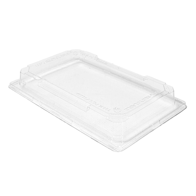 COUVERCLES POUR RÉF. 267.94  22x14x3 CM TRANSPARENT RPET (156 UNITÉ)