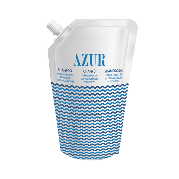 RECHARGE SHAMPOING "AZUR" 1 L (12 UNITÉ)