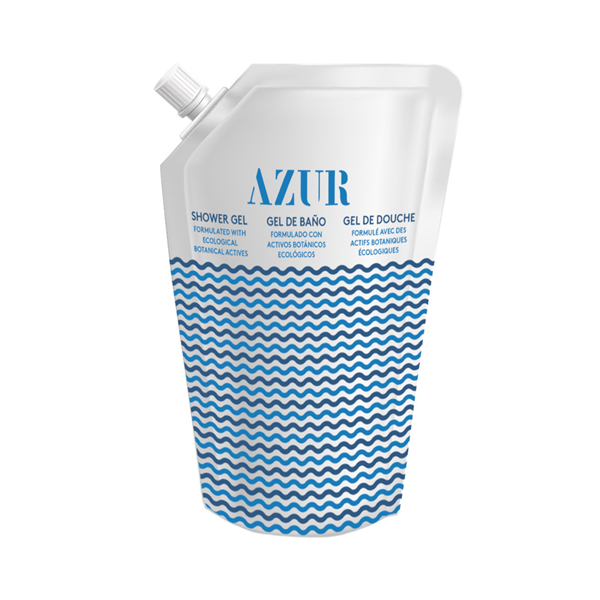 RECHARGE GEL BAIN "AZUR" 1 L (12 UNITÉ)