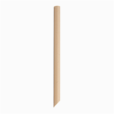 PAILLES DROITES BUBBLE TEA "PAPER"  Ø1,2x20 CM NATUREL KRAFT (2400 UNITÉ)