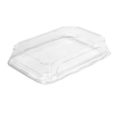COUVERCLES POUR RÉCIPIENTS 268.80/81  16,5x11,5x3,2 CM TRANSPARENT PET (600 UNITÉ)