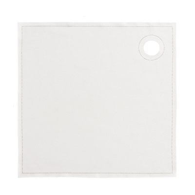 12 U. TORCHONS EN ROULEAU "CUBI-DRAP"  40x40 CM BLANC COTON (1 UNITÉ)