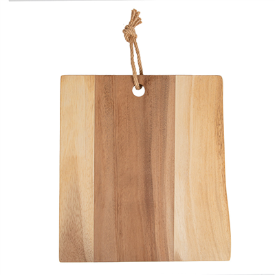 PLANCHE PRÉSENTATION RECTANGULAIRE  30x(26-30)x2 CM NATUREL BOIS (10 UNITÉ)
