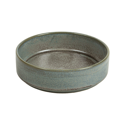 PLATES "RUSTY" "AKALA"  Ø 15x4,3 CM OXYDE PORCELAINE (6 UNITÉ)