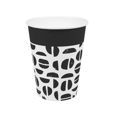 GOBELETS BOISSONS CHAUDES 1 PAROI "JAVA" 360 ML 300 + 18 PE G/M2 Ø9/6x11 CM BLANC CARTON (900 UNITÉ)