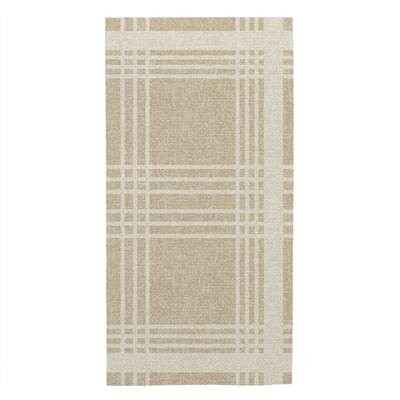 SERVIETTES PLIAGE 1/8 "X-SOFT" "MADRAS I" 65 G/M2 40x40 CM KAKI AIRLAID (700 UNITÉ)