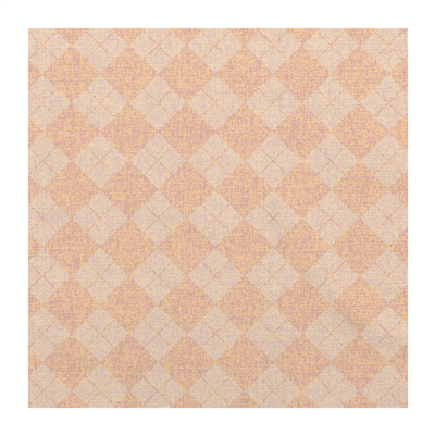 NAPPES PLIAGE M "LIKE LINEN - ARGYLE" 70 G/M2 120x120 CM ABRICOT SPUNLACE (200 UNITÉ)