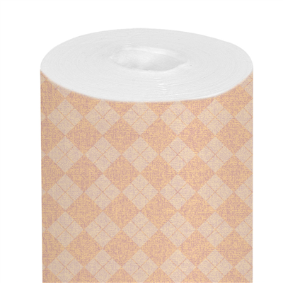 NAPPE "LIKE LINEN - ARGYLE" 70 G/M2 1,20x25 M ABRICOT SPUNLACE (1 UNITÉ)