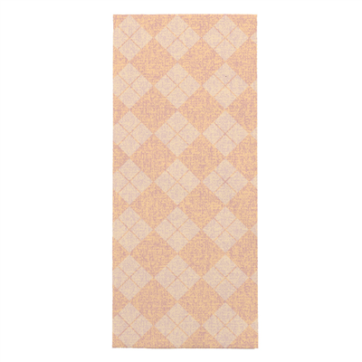 SERVIETTES "SLIM" "LIKE LINEN - ARGYLE" 70 G/M2 33x40 CM ABRICOT SPUNLACE (700 UNITÉ)